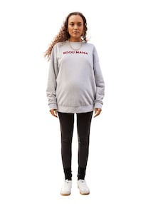 Set für Schwangerschaft und Rückbildung, Sweatshirt & Leggings, Bio-Baumwolle
