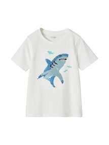 Jungen T-Shirt mit Wende-Pailletten