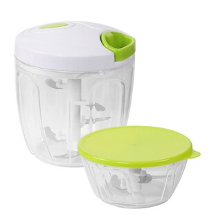 Multi-Zerkleinerer-Set, 9-tlg., grün
