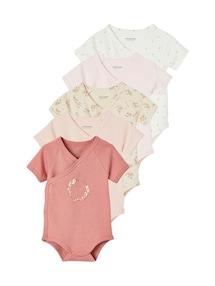 5er-Pack Baby Wickelbodys