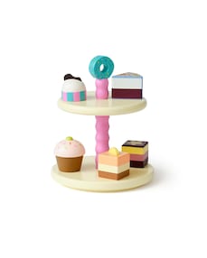 Kuchenständer mit Gebäck