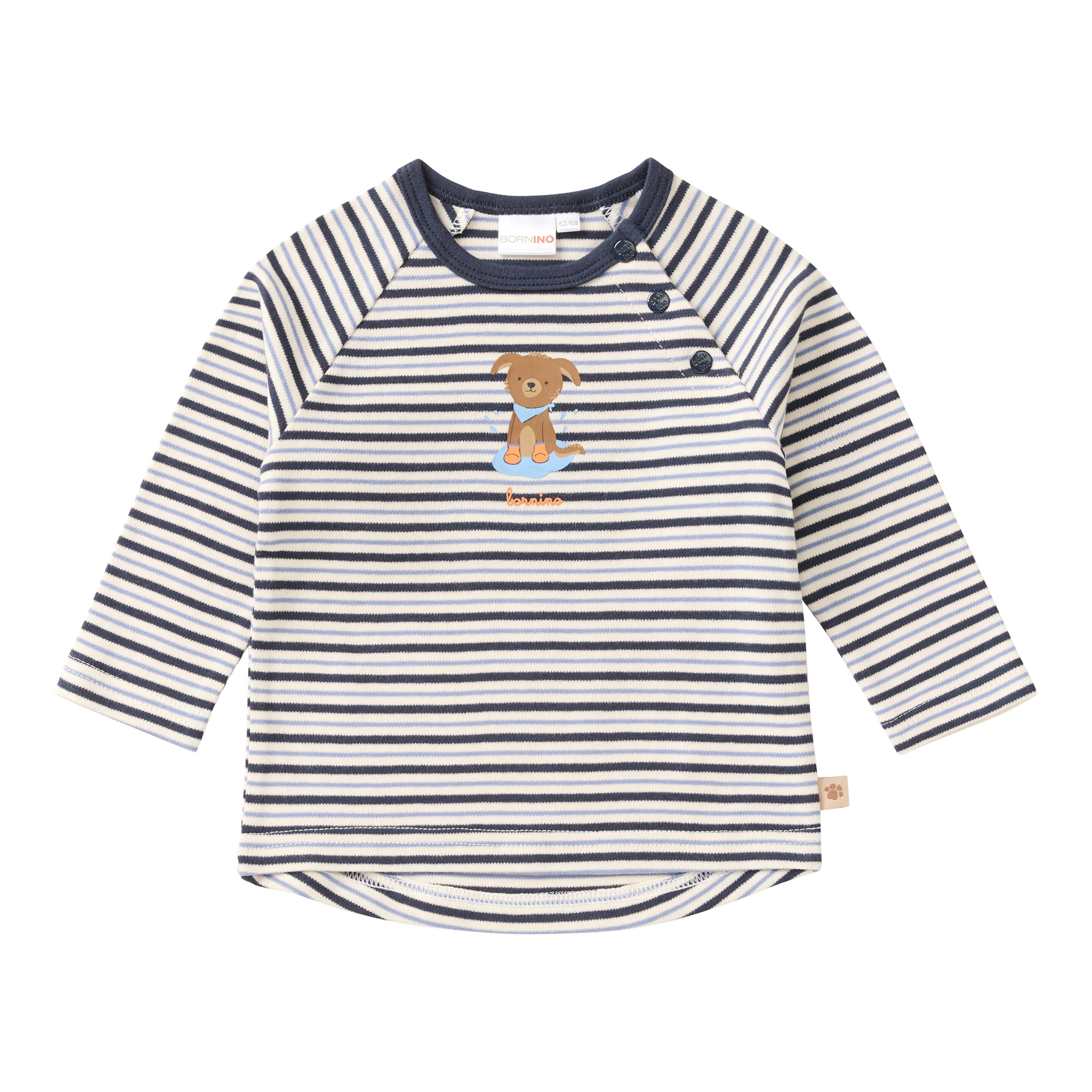 Bornino Cuddly Friends Raglanshirt langarm Ringel