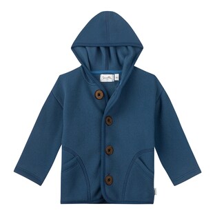 Fleecejacke mit Kapuze