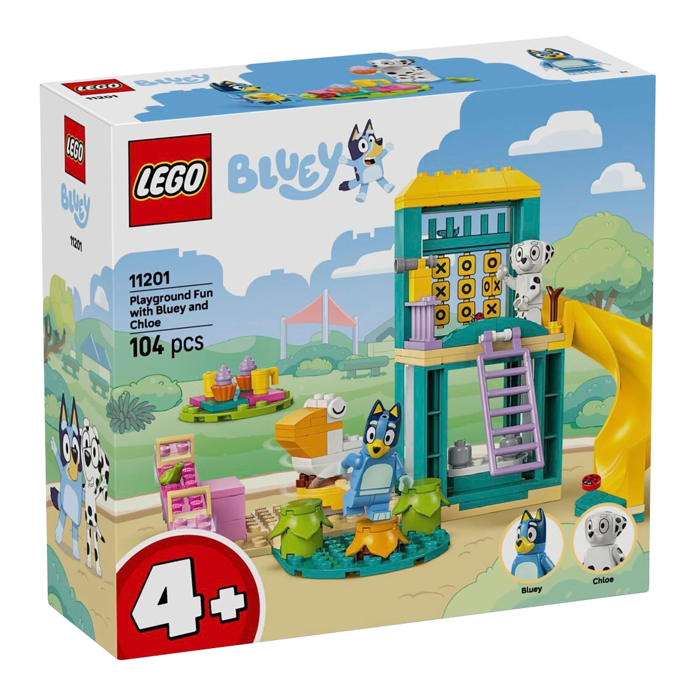 Lego® Bluey 11201 Bluey und Chloe auf dem Spielplatz