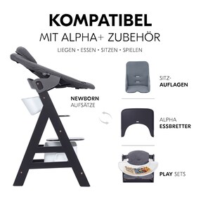 Aufbewahrungsboxen für Hochstuhl Alpha