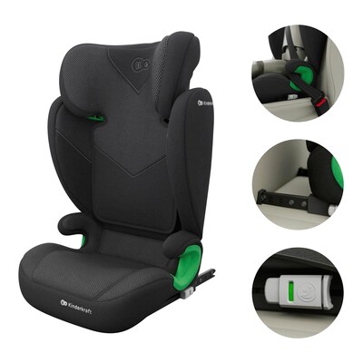 Kinderkraft Kindersitz JUNIOR FIX 2 PLUS noir