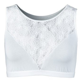 Kanten decolleté-bustier