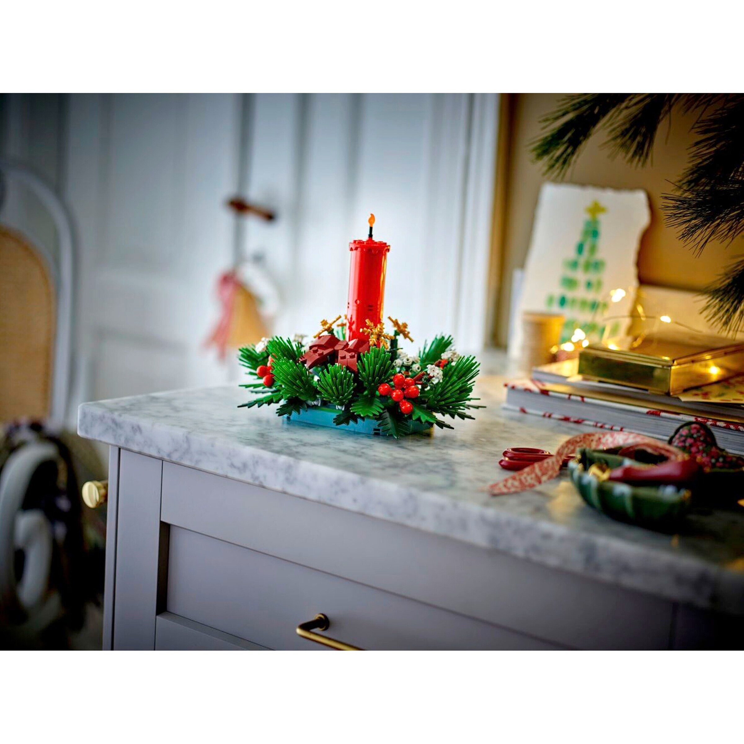 40743 Adventsgesteck