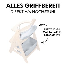 Aufbewahrungsboxen für Hochstuhl Alpha