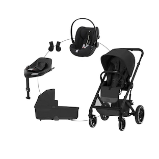 Kombikinderwagen Balios S Lux Travel-Set inkl. Babyschale Cloud G i-Size und Isofix-Basis Base G