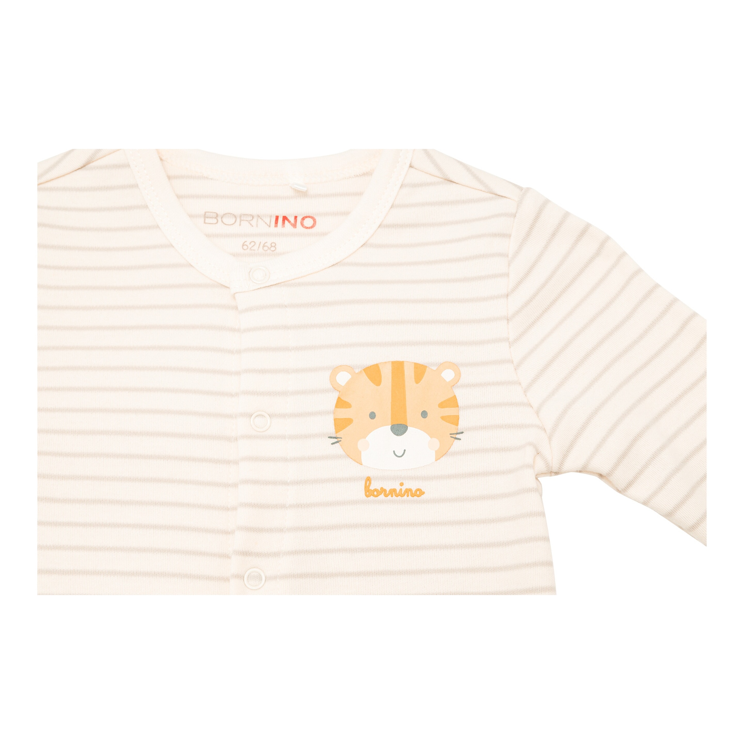 Schlafoverall Ringel Tiger