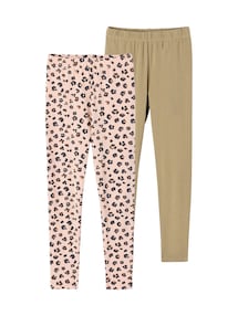 2er-Pack Mädchen Leggings BASIC