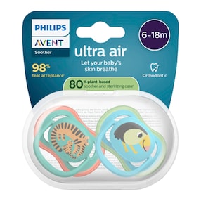 2er-Pack Schnuller ultra air, 6-18M