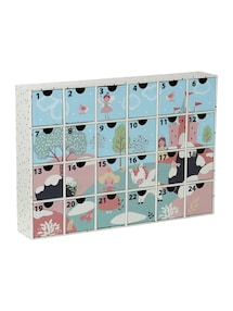 Kinder Adventskalender mit Spielzeug aus Holz FSC®