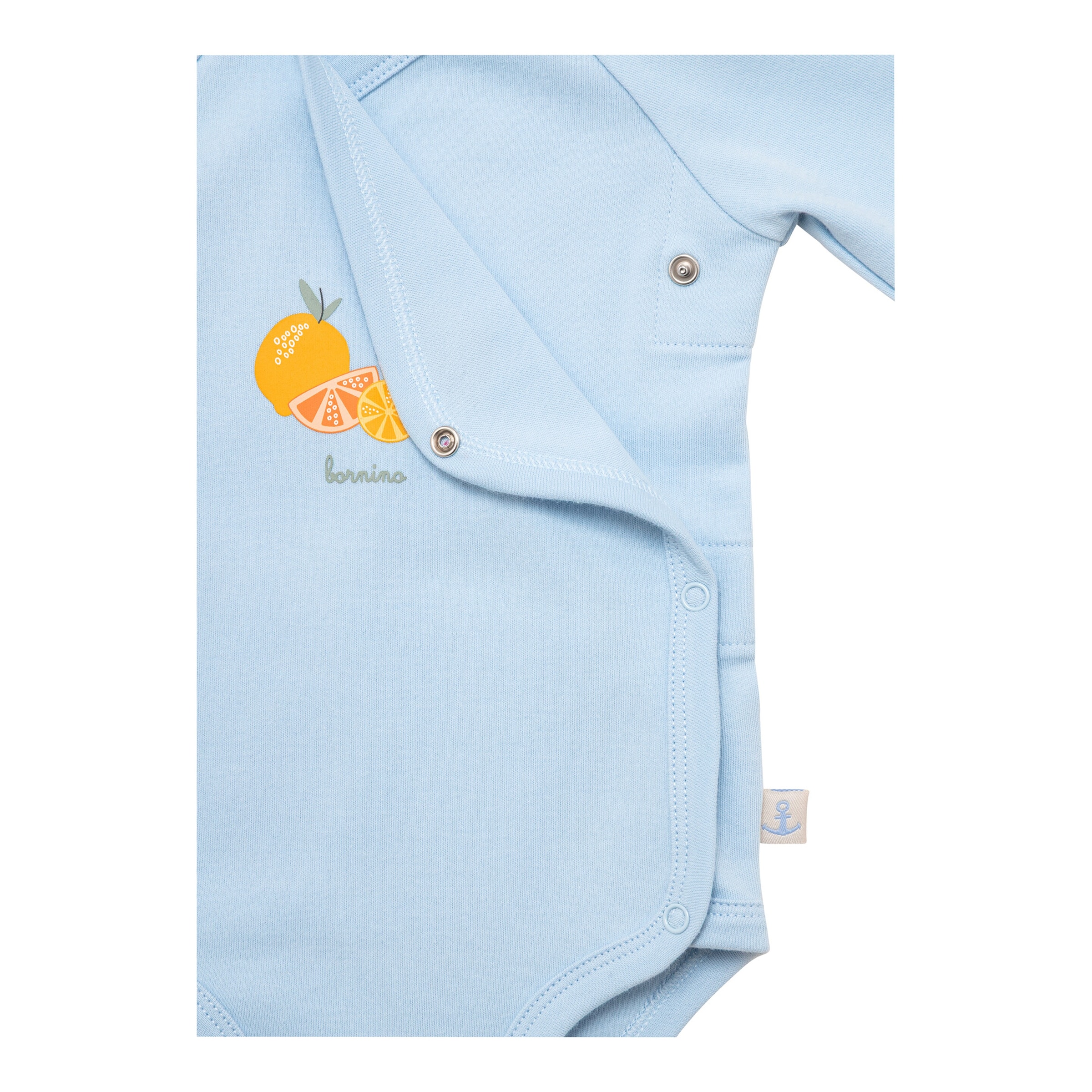 Thumbnail - Bornino Ahoy! 2er-Pack Wickelbodys langarm Ahoy