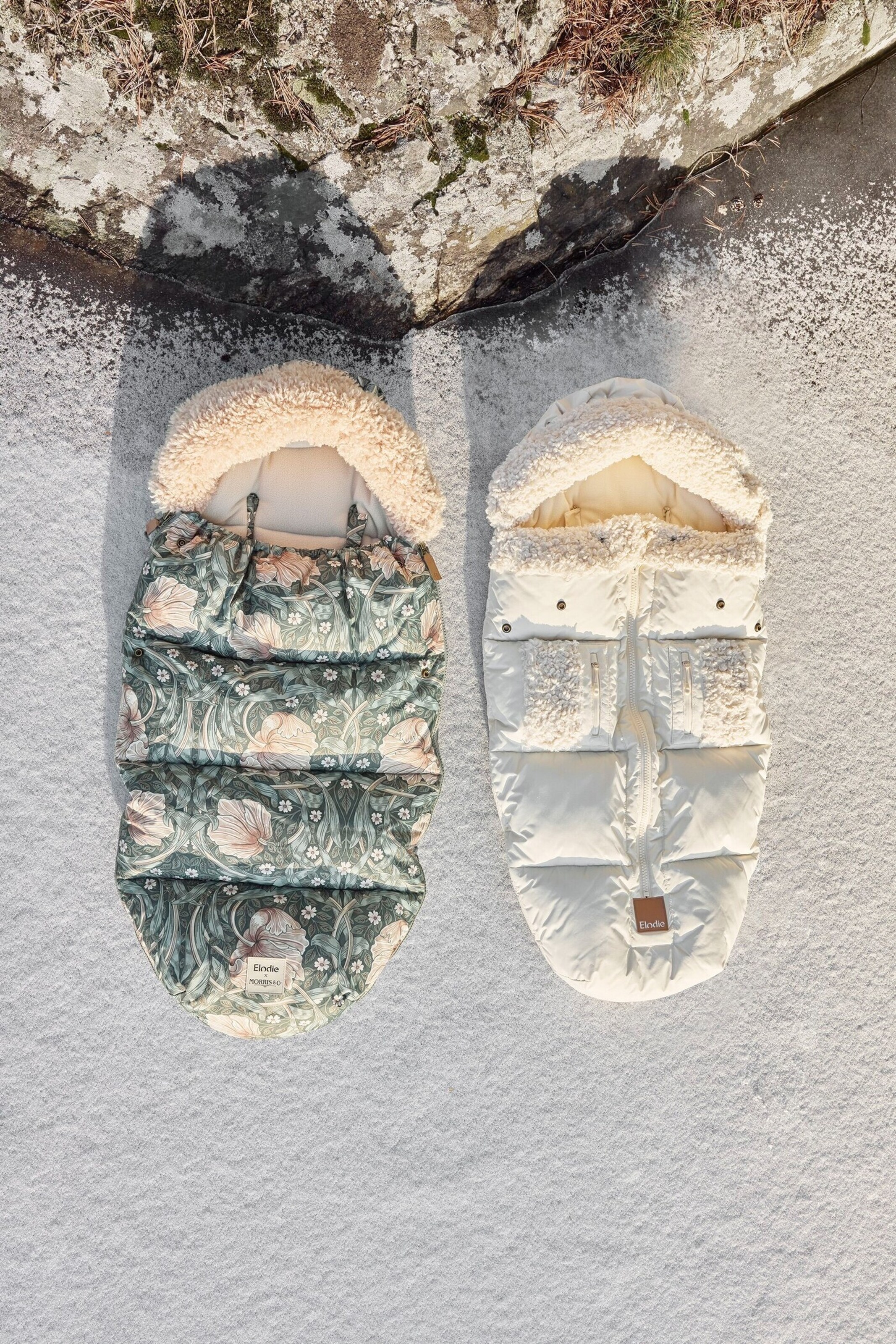 Thumbnail - Elodie Fußsack - Soft Sherpa beige