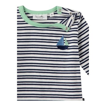 Shirt langarm Ringel Boot