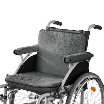 Coussin pour fauteuil roulant 3 pièces en laine vierge