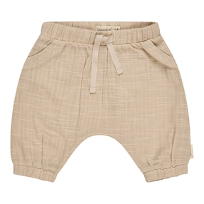 Pantalon de jogging effet lin