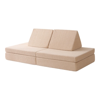 Canapé enfant tissu peluche