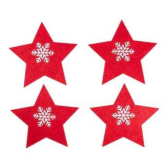 Bestekzakjes “Sterren”, 4 stuks