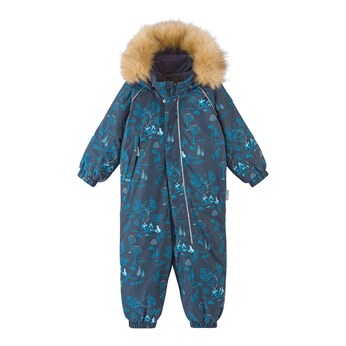 Schneeoverall Kapuze mit Fake Fur