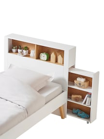 Kinderbetten-Kopfteil mit Staufach