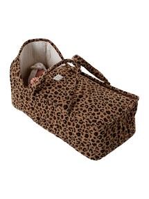 Puppen-Tragetasche aus Musselin Leo-Capsule