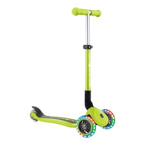 Scooter Junior mit Leuchtrollen