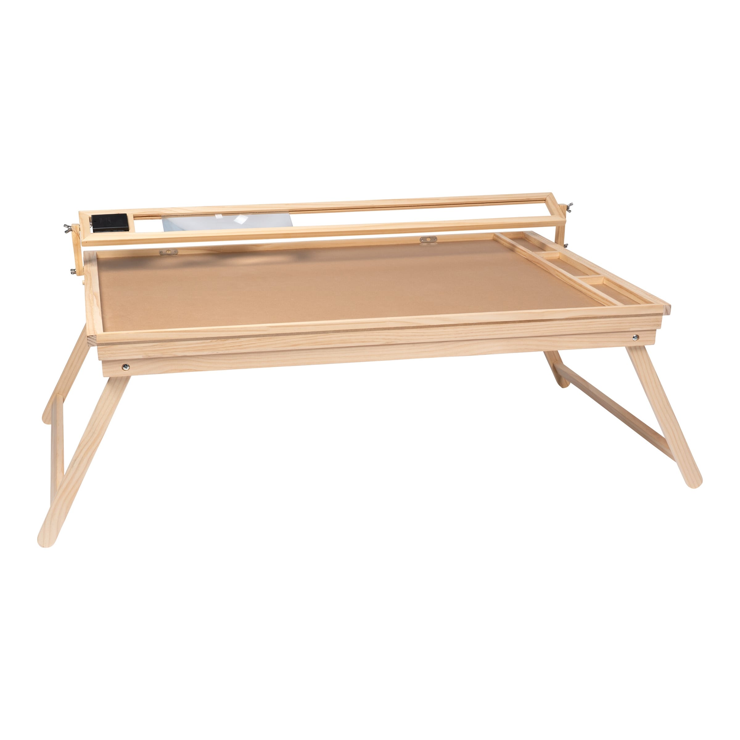 Puzzletisch "Premium" mit LED-Licht, 4 Schubladen, Lupe, Beinen, klappbar, für 500 Teile