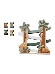Tier-Kugelbahn aus Holz FSC®