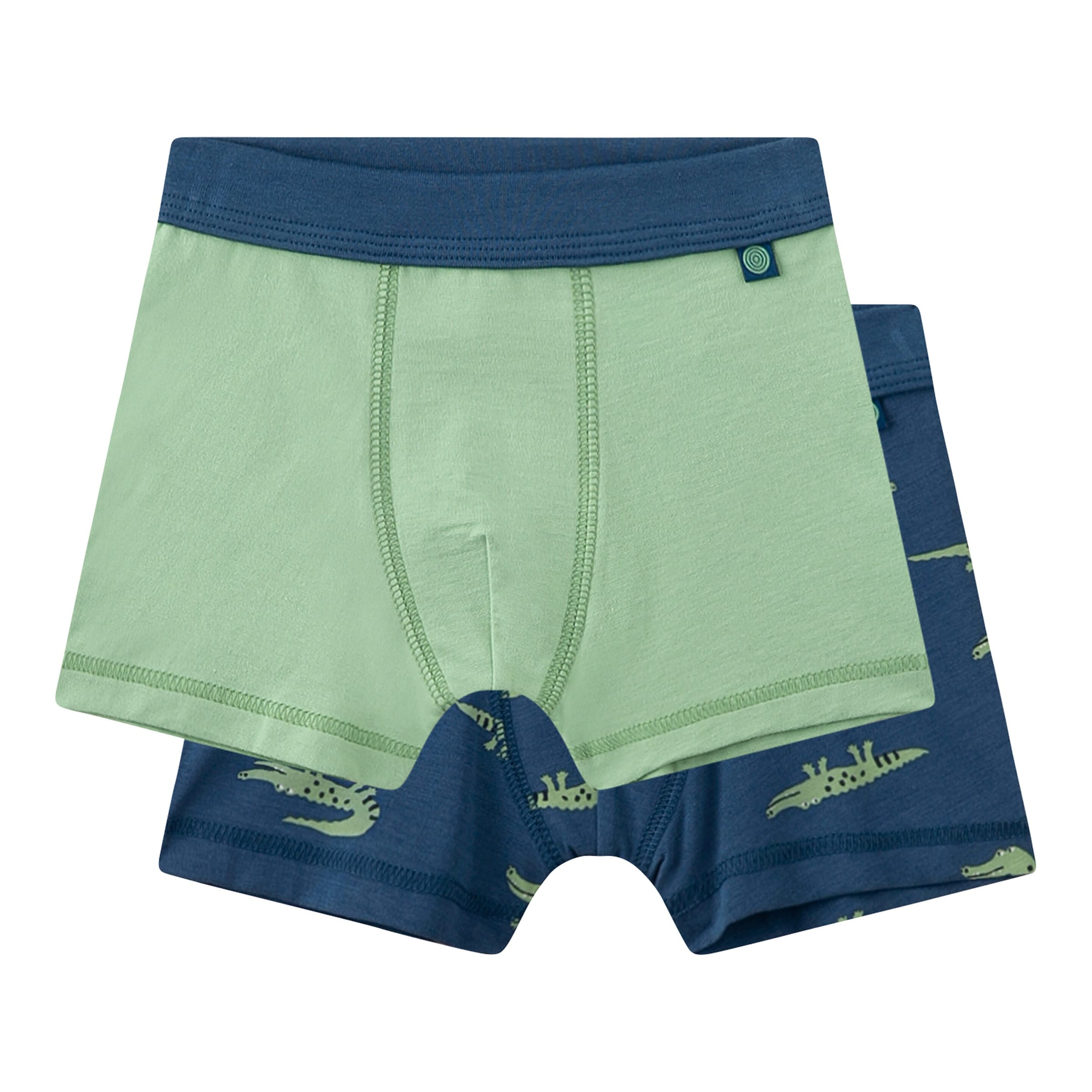 Sanetta 2er-Pack Boxershorts Krokodil