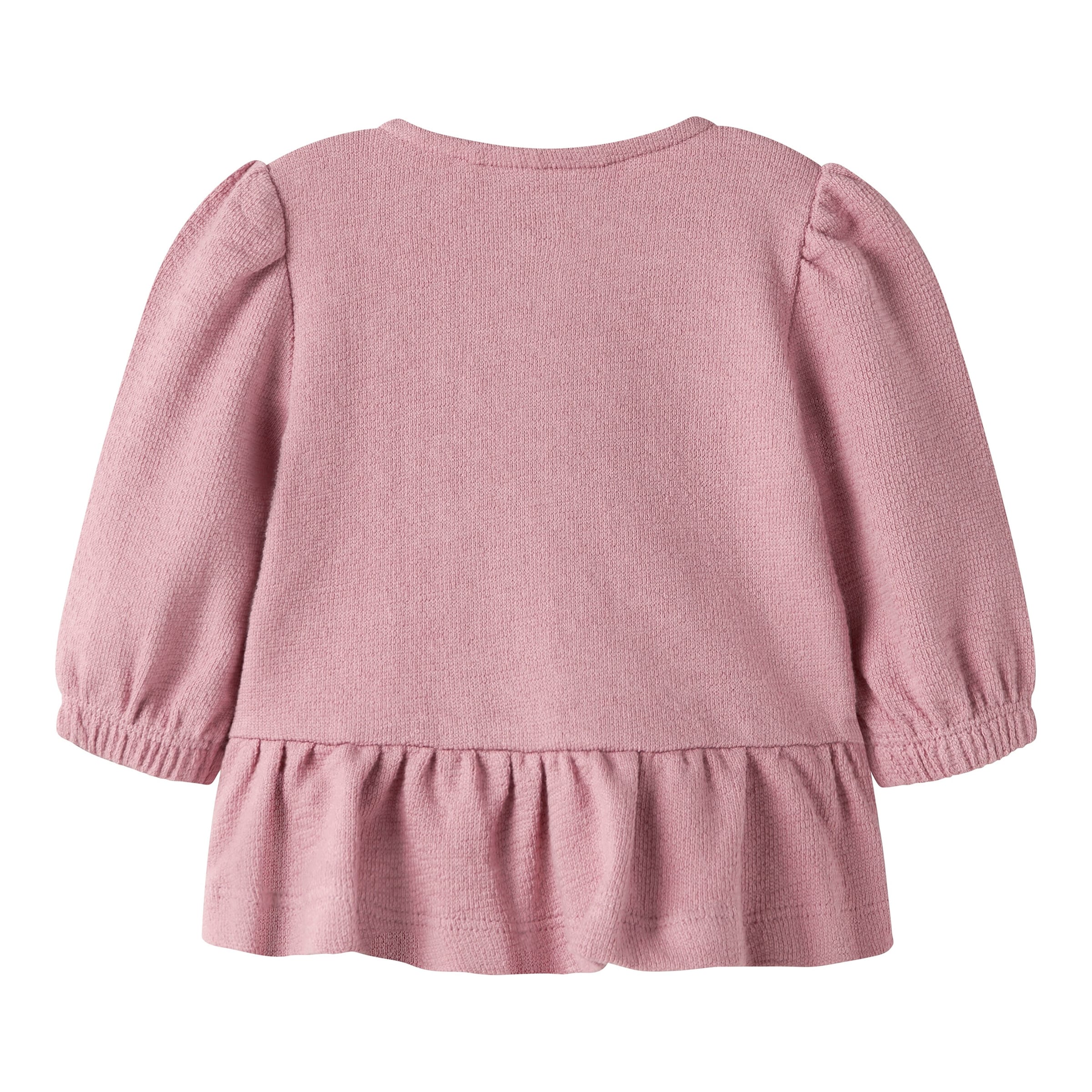 Name It Sweatjacke mit Schößchen Blumenknöpfe