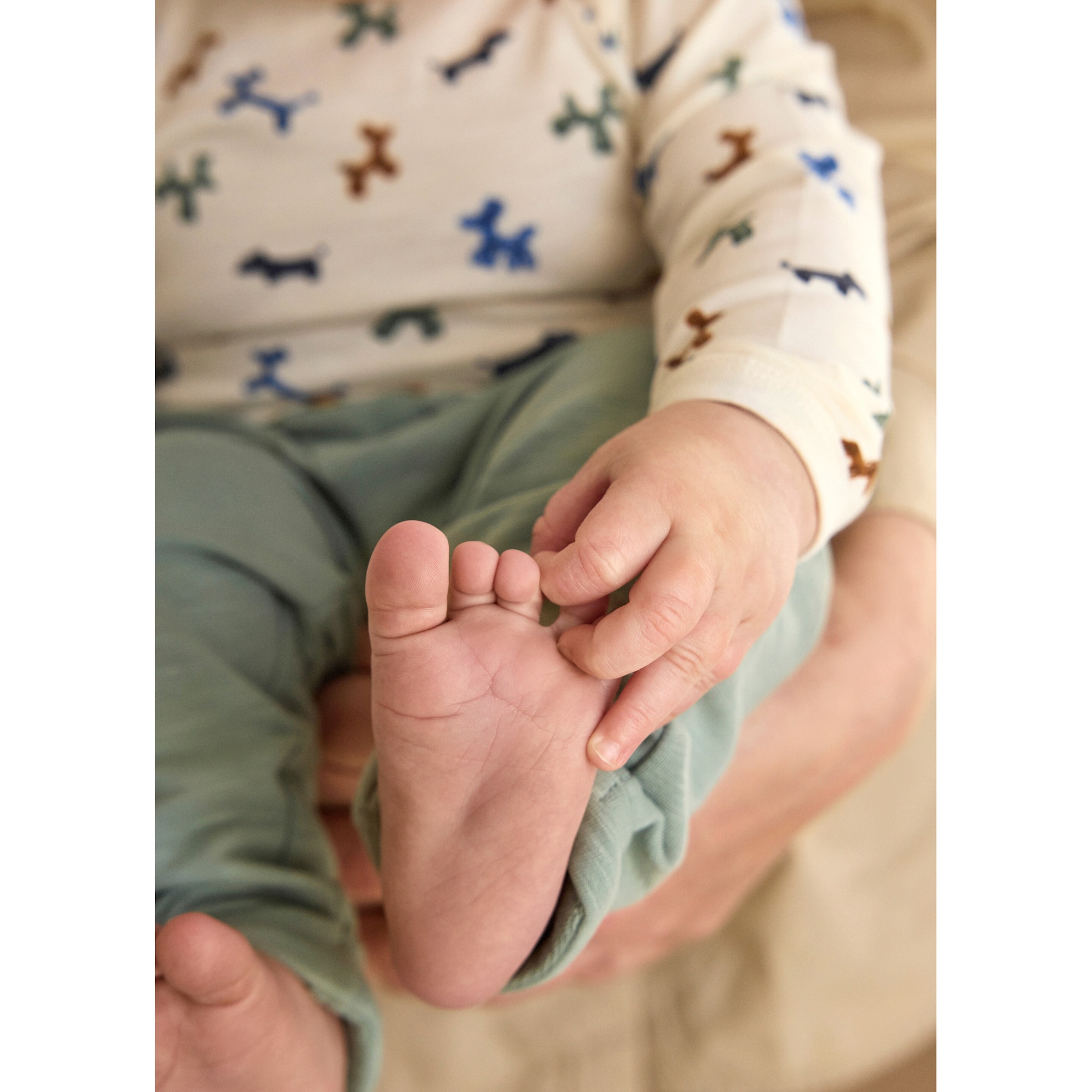 Thumbnail - Minymo Body langarm Luftballon-Hunde