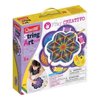 Fädelspielzeug Mandala