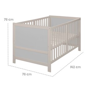 Kombi-Kinderbett 70x140 cm  Easy Sleep
