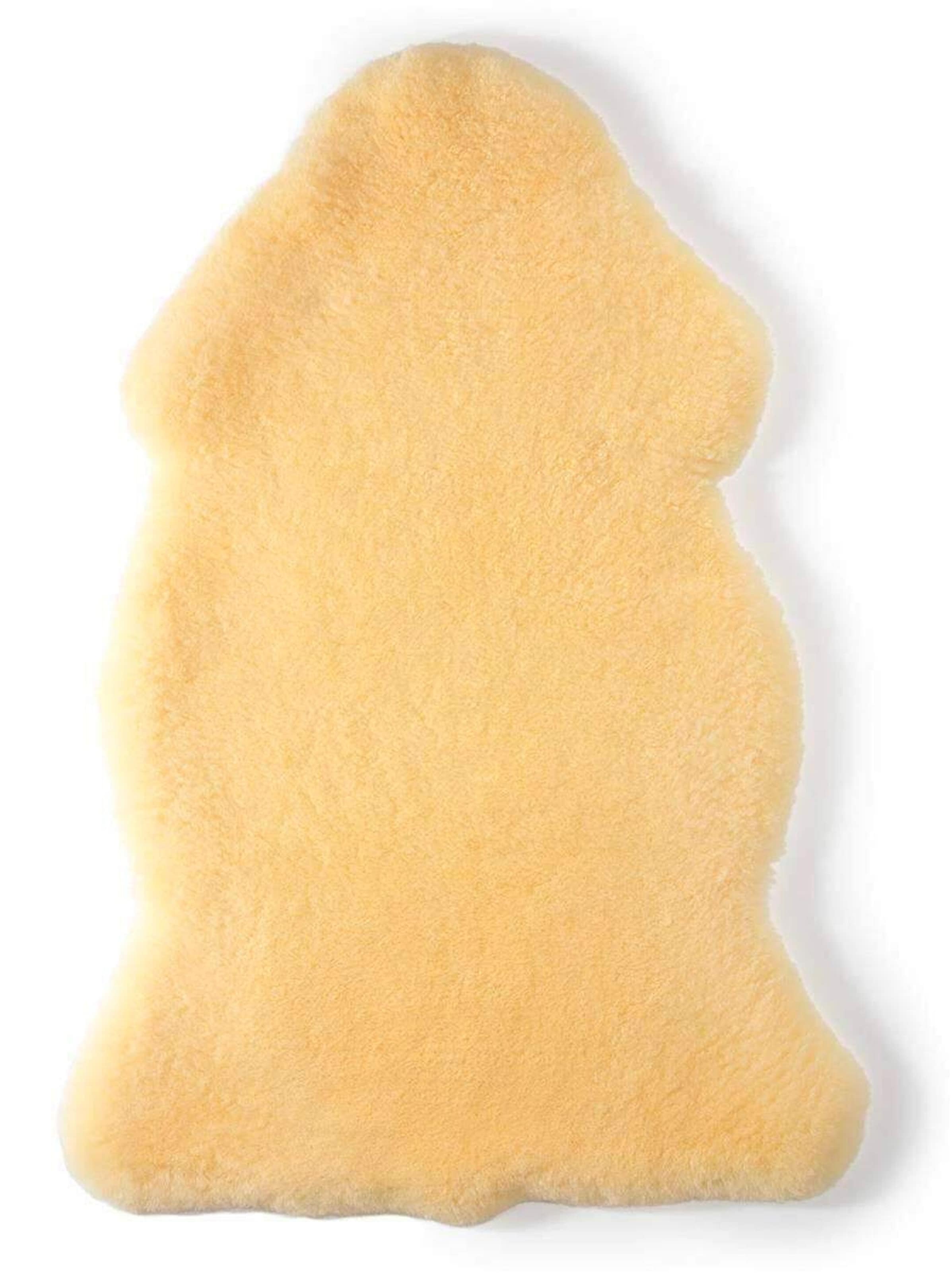 Hofbrucker Baby Lammfell Merino gelb