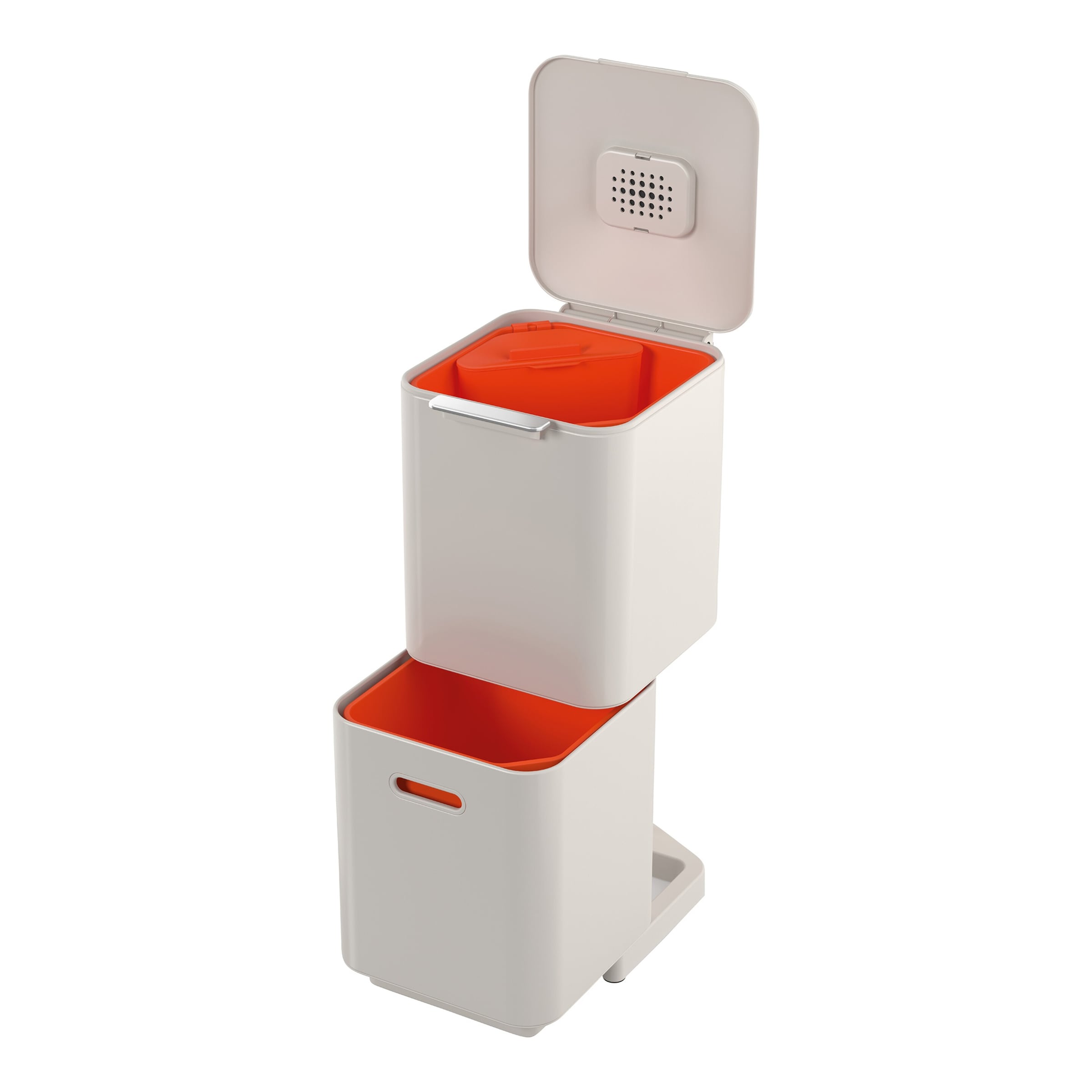 Abfalltrennungs- und Recyclingbehälter Totem Compact