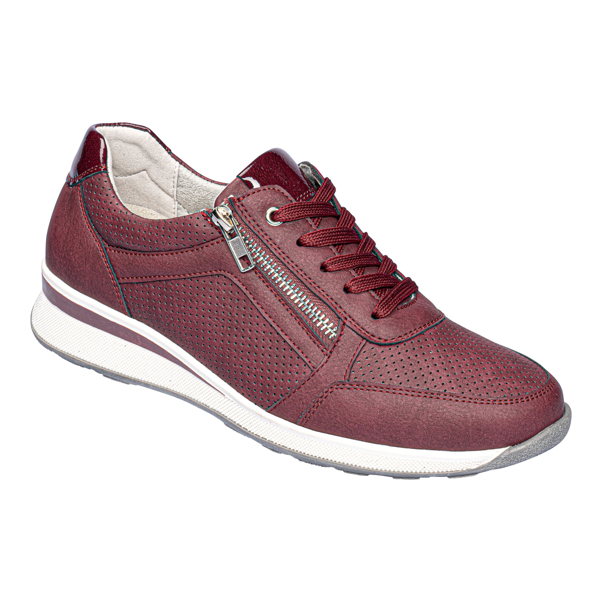 Komfort-Wechselsneaker „Julia“ mit Austauschsohle lila 41 Damen