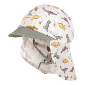 Schirmmütze mit Nackenschutz Dinos