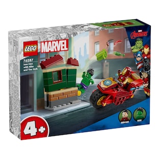 76287 Iron Man mit Bike und der Hulk