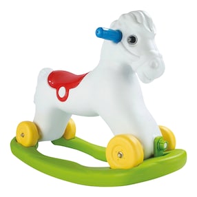 Schaukelpferd Rocking Horse mit Rädern