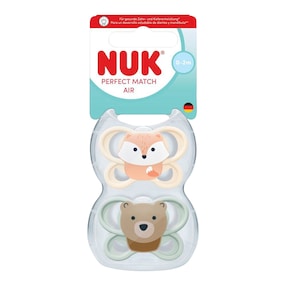 2er-Pack Schnuller Perfect Match Air, 0-2M