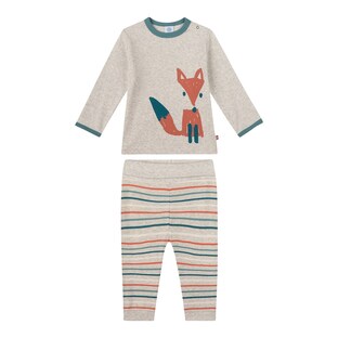 Schlafanzug lang Fuchs Ringel