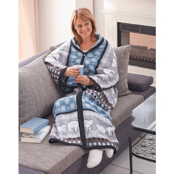 Plaid pull douillet