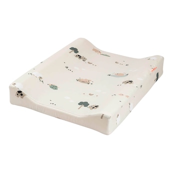 Matelas à langer à rebords Tiny farm 50x65 cm sable