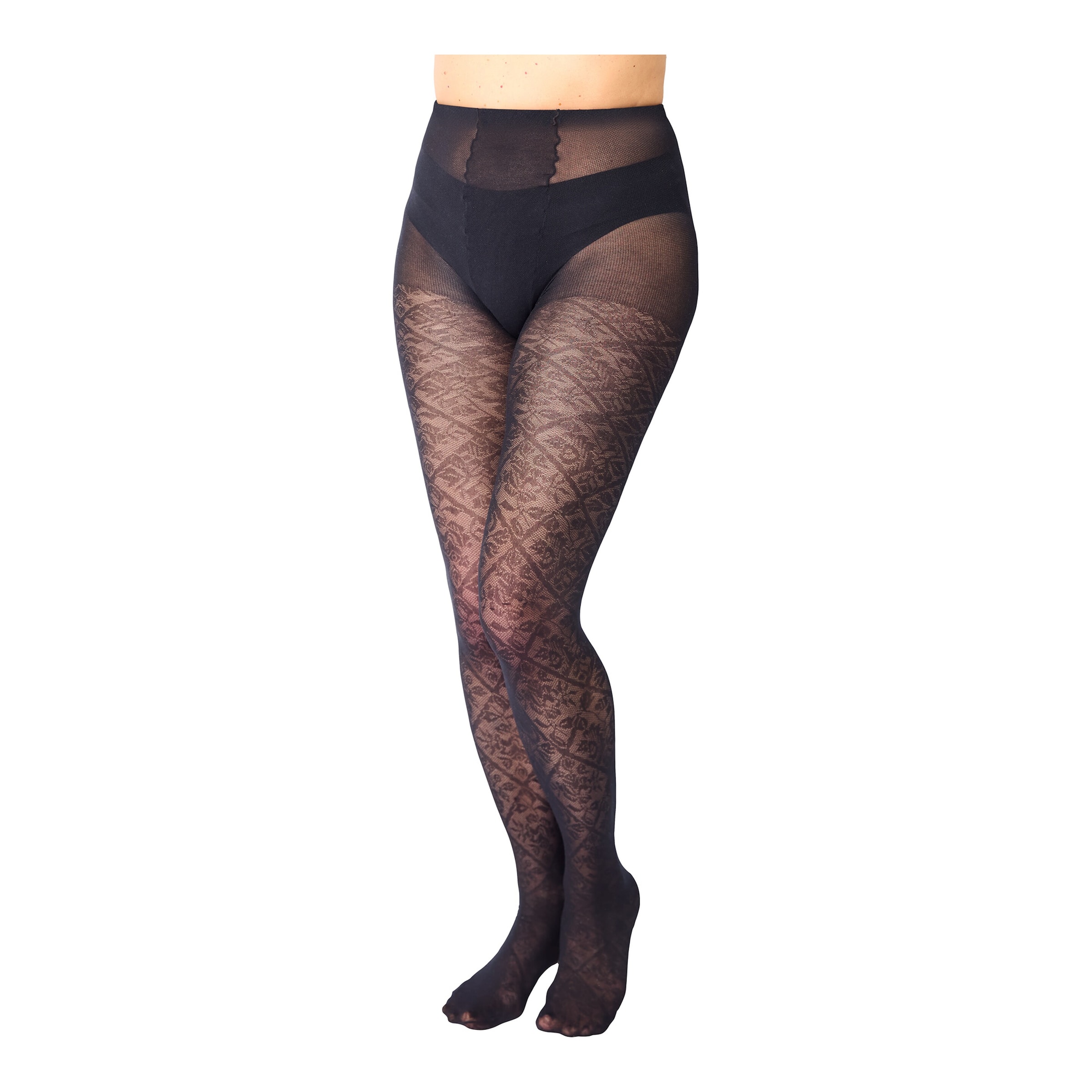 Designer-Strumpfhose „Silvia“, Größe: XL