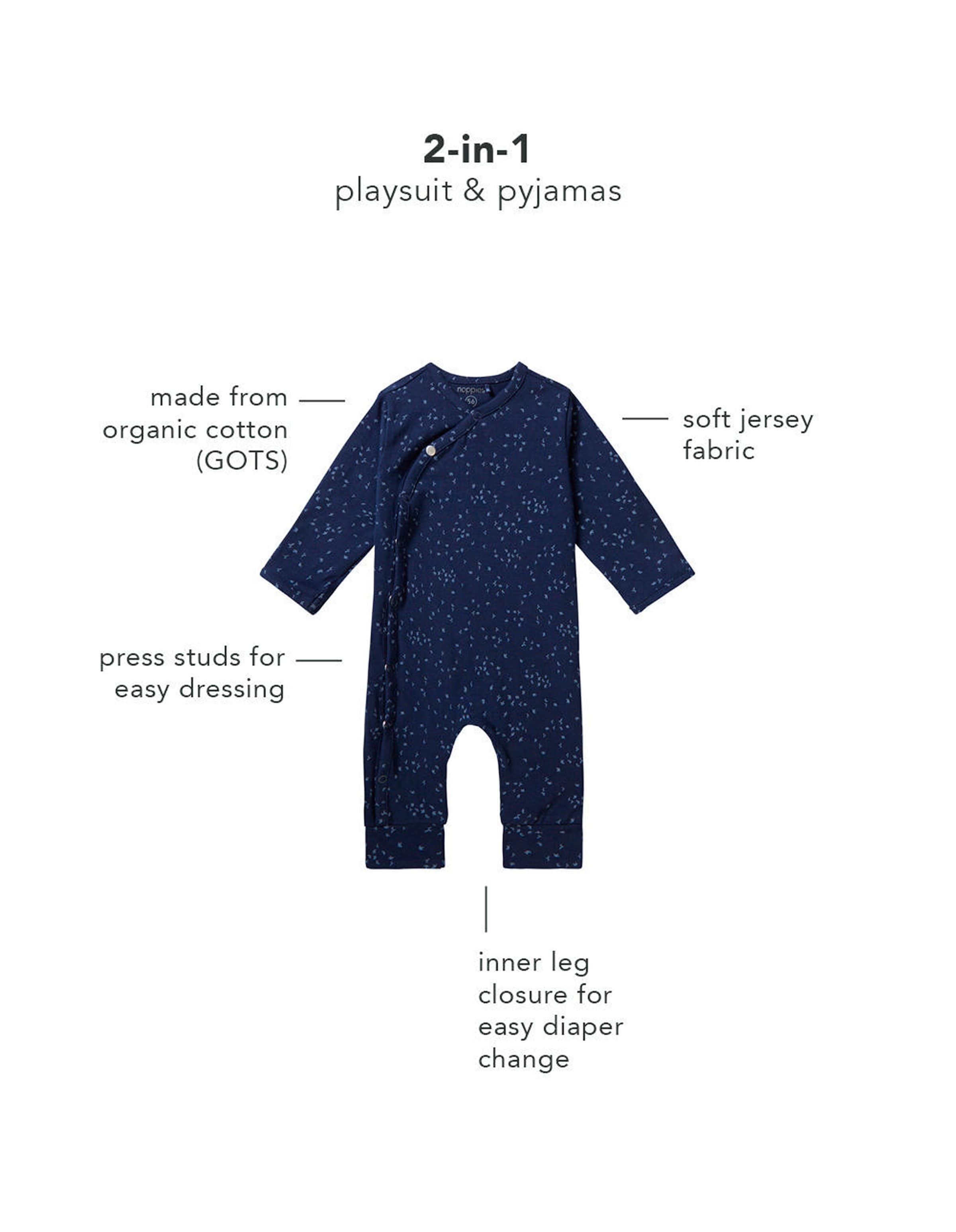 Thumbnail - Noppies Baby Strampler Nuuk