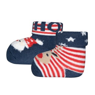 Lot de 2 paires de chaussettes bébé Noël