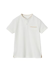 Jungen Poloshirt mit Stehkragen